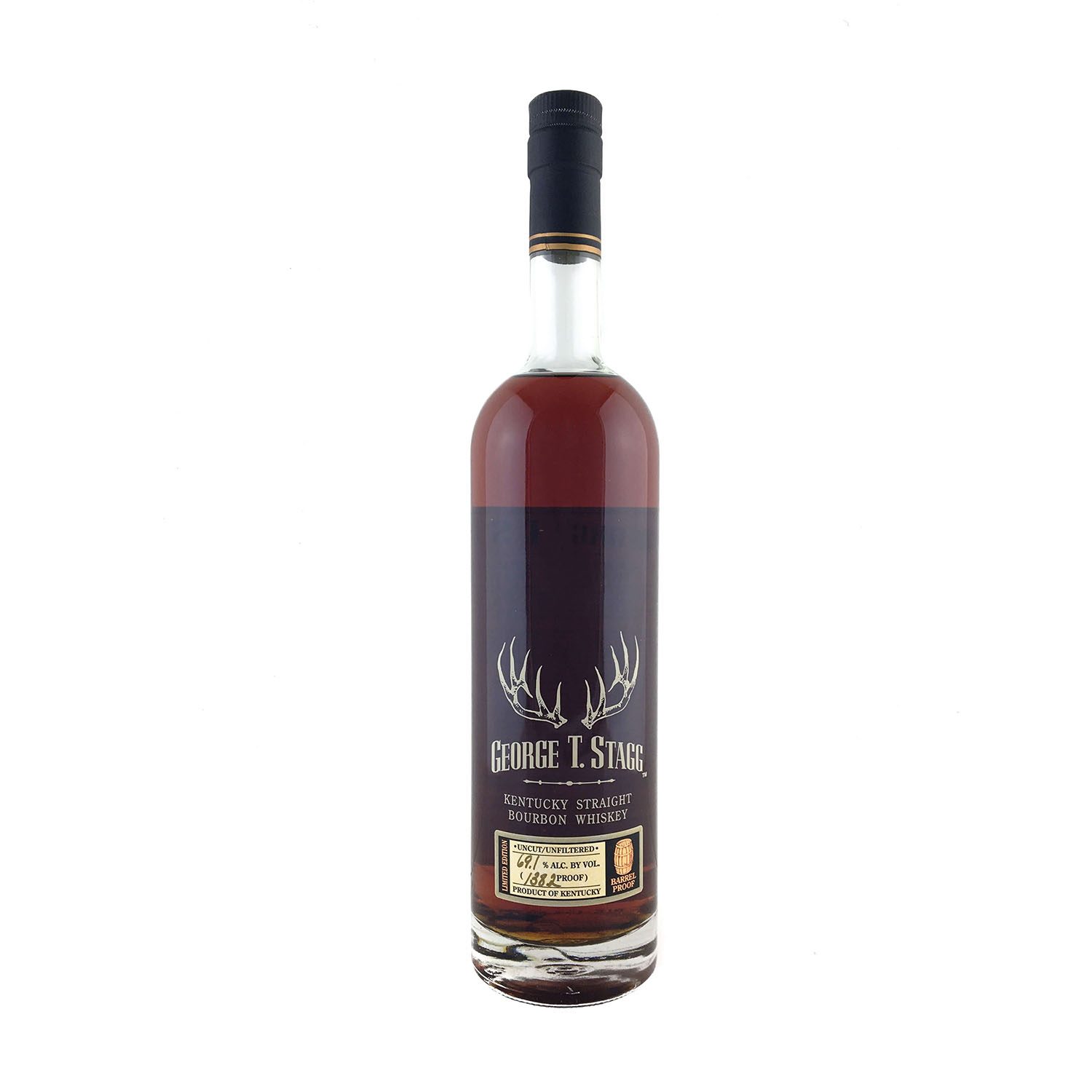 2015 George T Stagg Bourbon 750ml 138.2 Proof (69.10%)