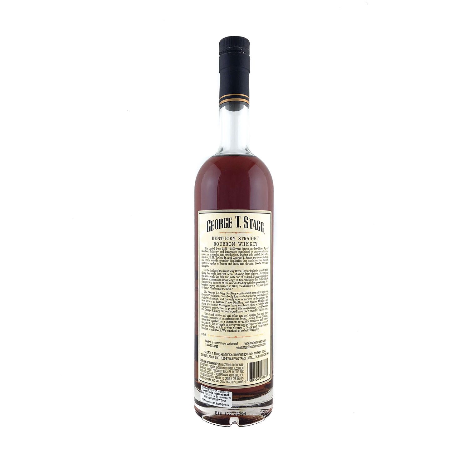 2015 George T Stagg Bourbon 750ml 138.2 Proof (69.10%) - Image 2