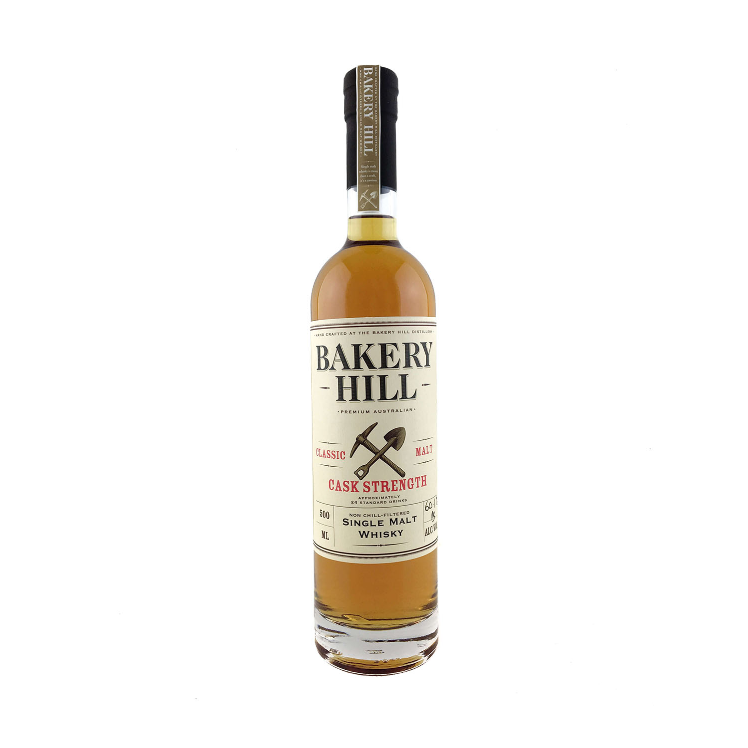 Bakery Hill Classic ‘Cask Strength’ Single Malt Whisky, Australian Whisky, The Old Barrelhouse