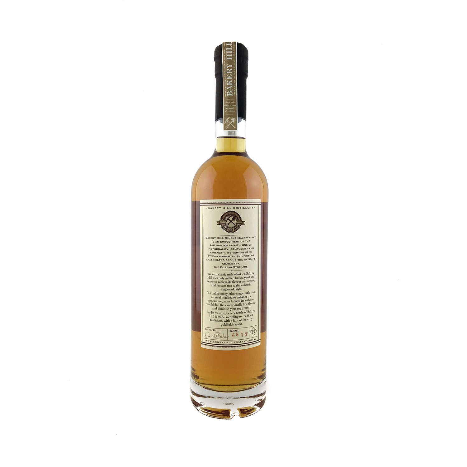 Bakery Hill Classic ‘Cask Strength’ Single Malt Whisky, Australian Whisky, The Old Barrelhouse