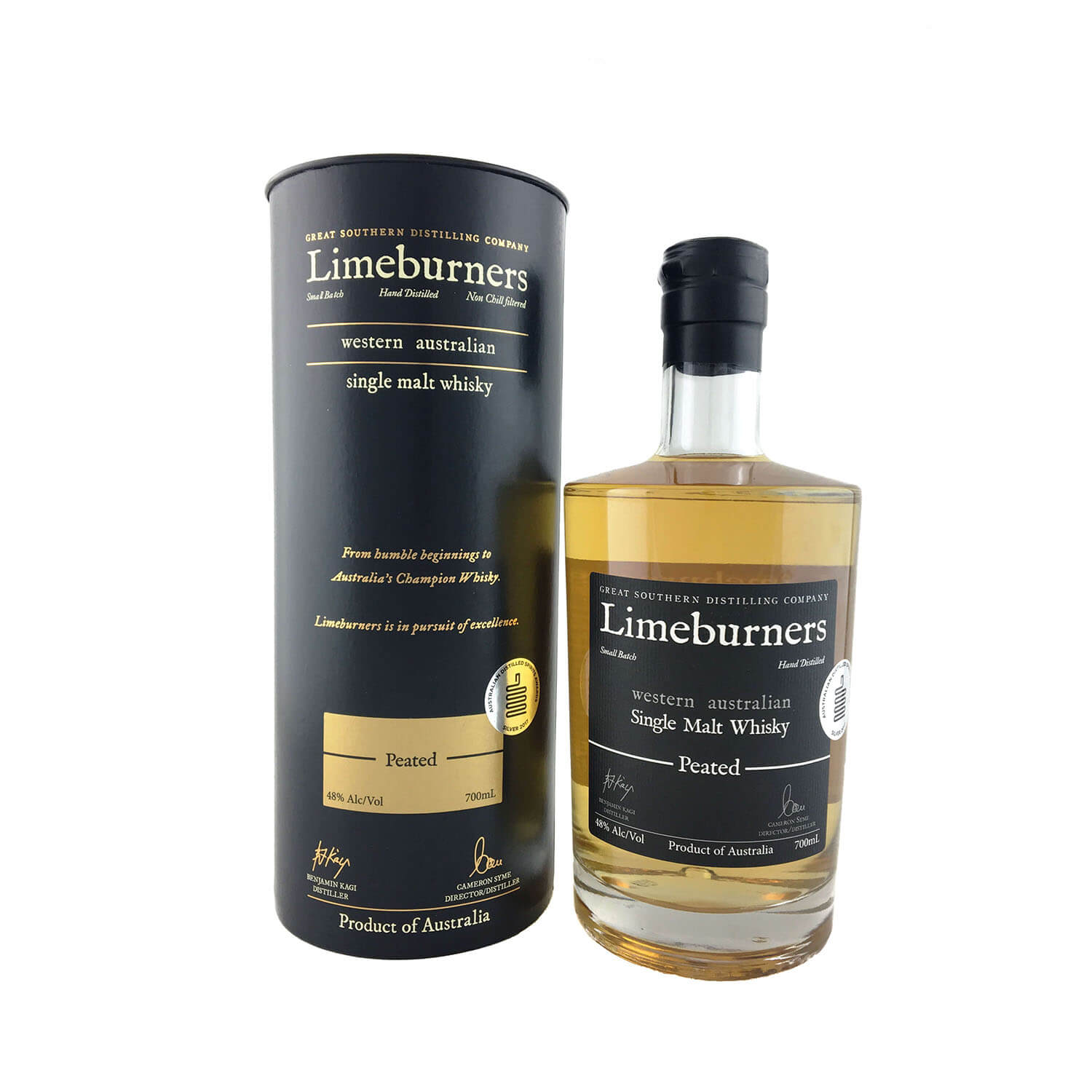 Limeburners Peated Single Malt Whisky, Australian Whisky, The Old Barrelhouse