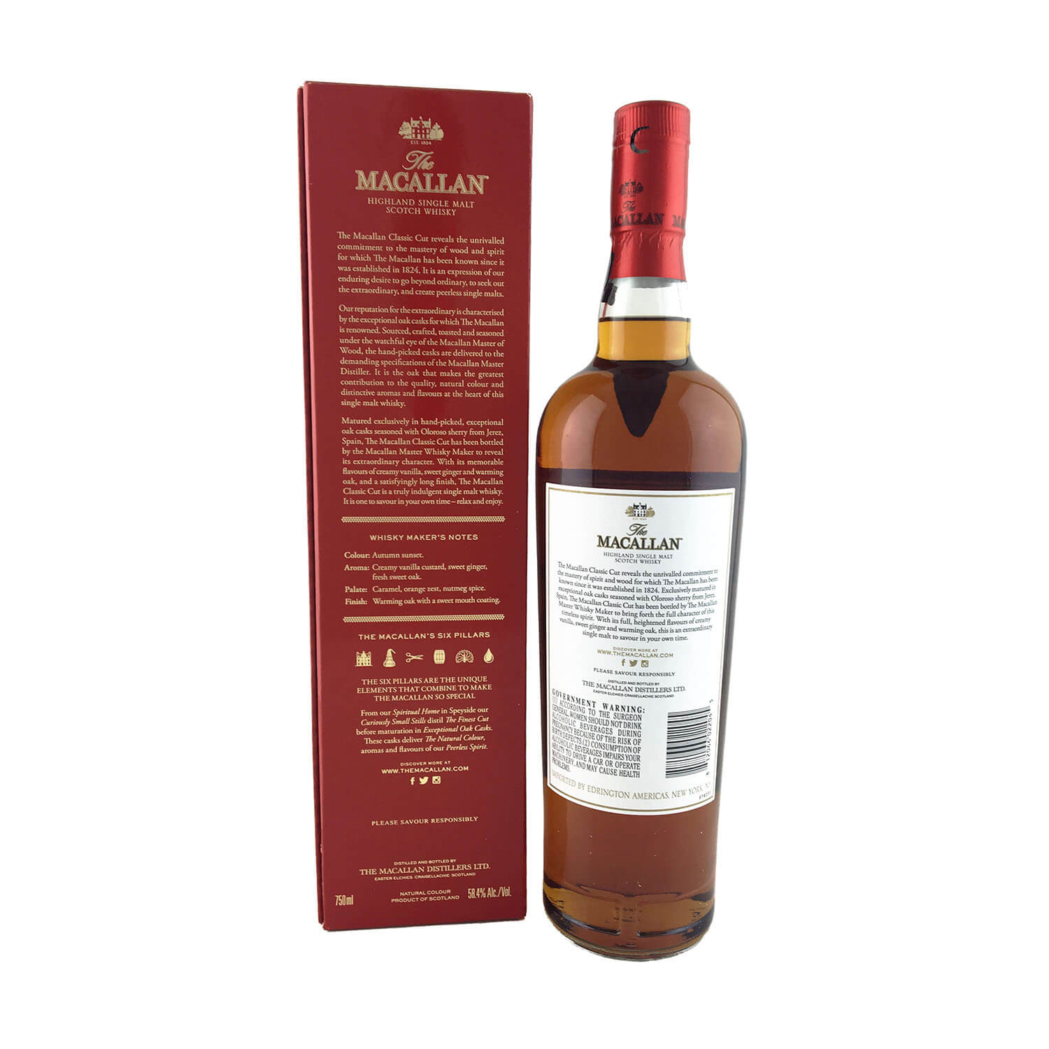 The Macallan Classic Cut Limited 2017 Edition 1st Release 750ml 58 4