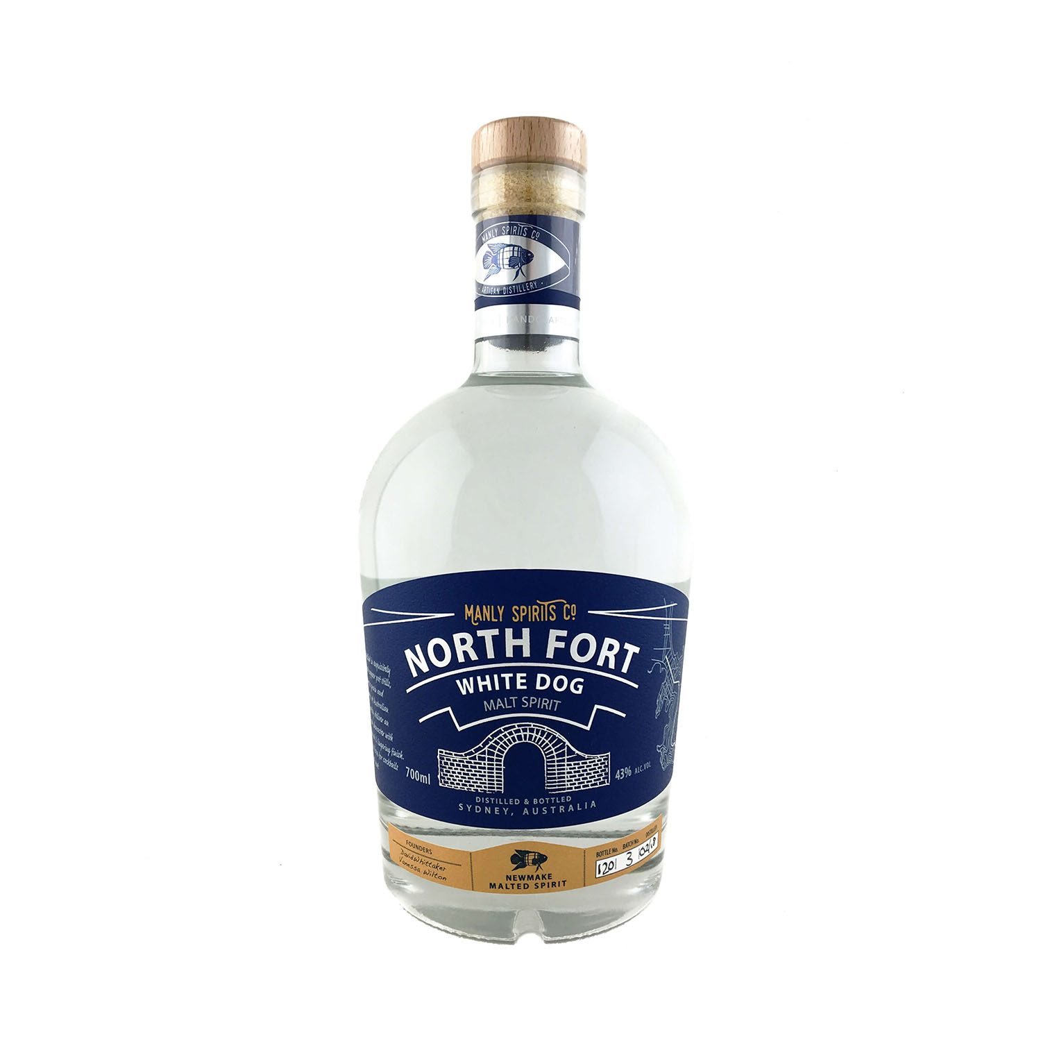 North Fort White Dog Australian Malt Spirit, Australian Whisky, The Old Barrelhouse