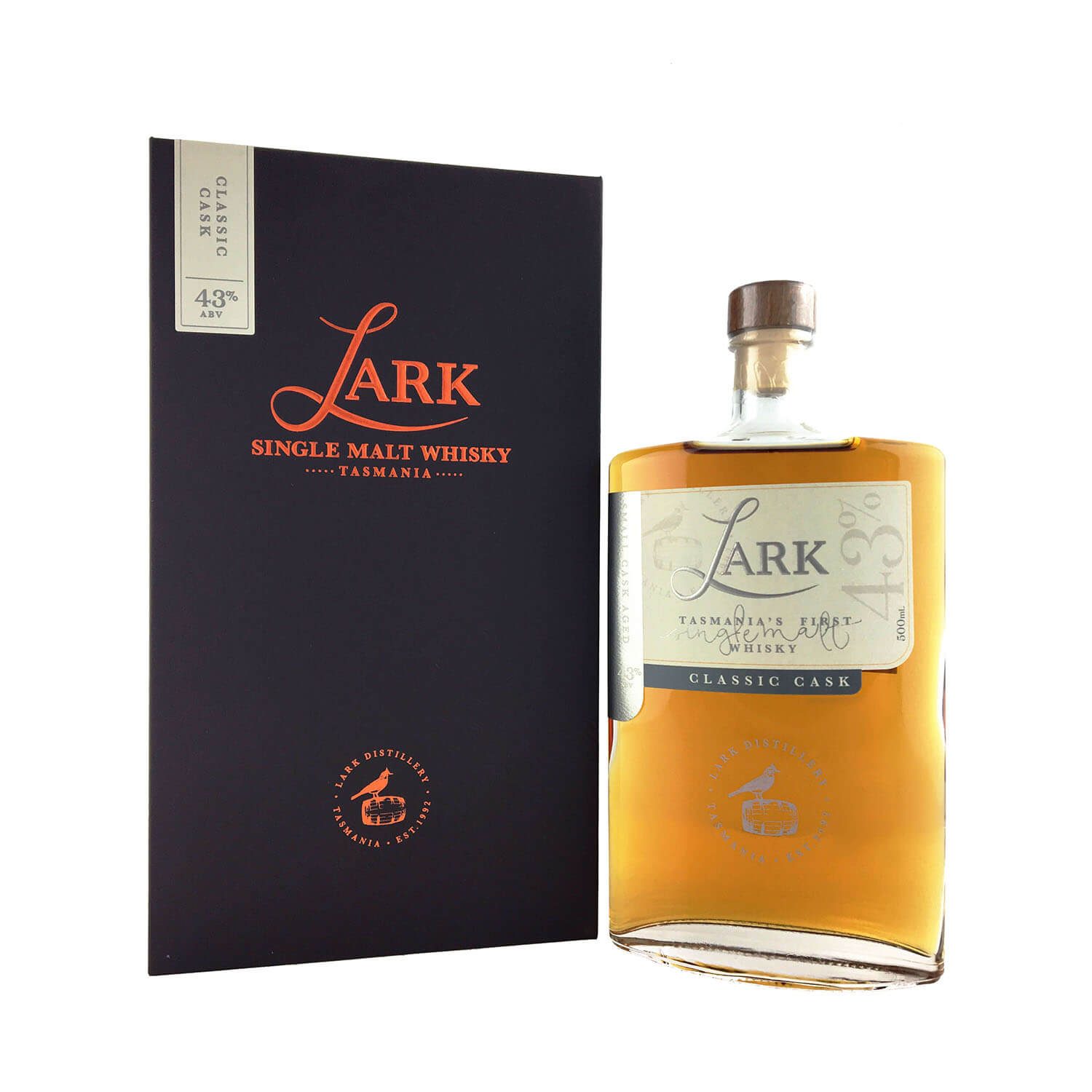 Lark Classic Cask Single Malt Whisky, Australian Whisky, Tasmanian Whisky, The Old Barrelhouse
