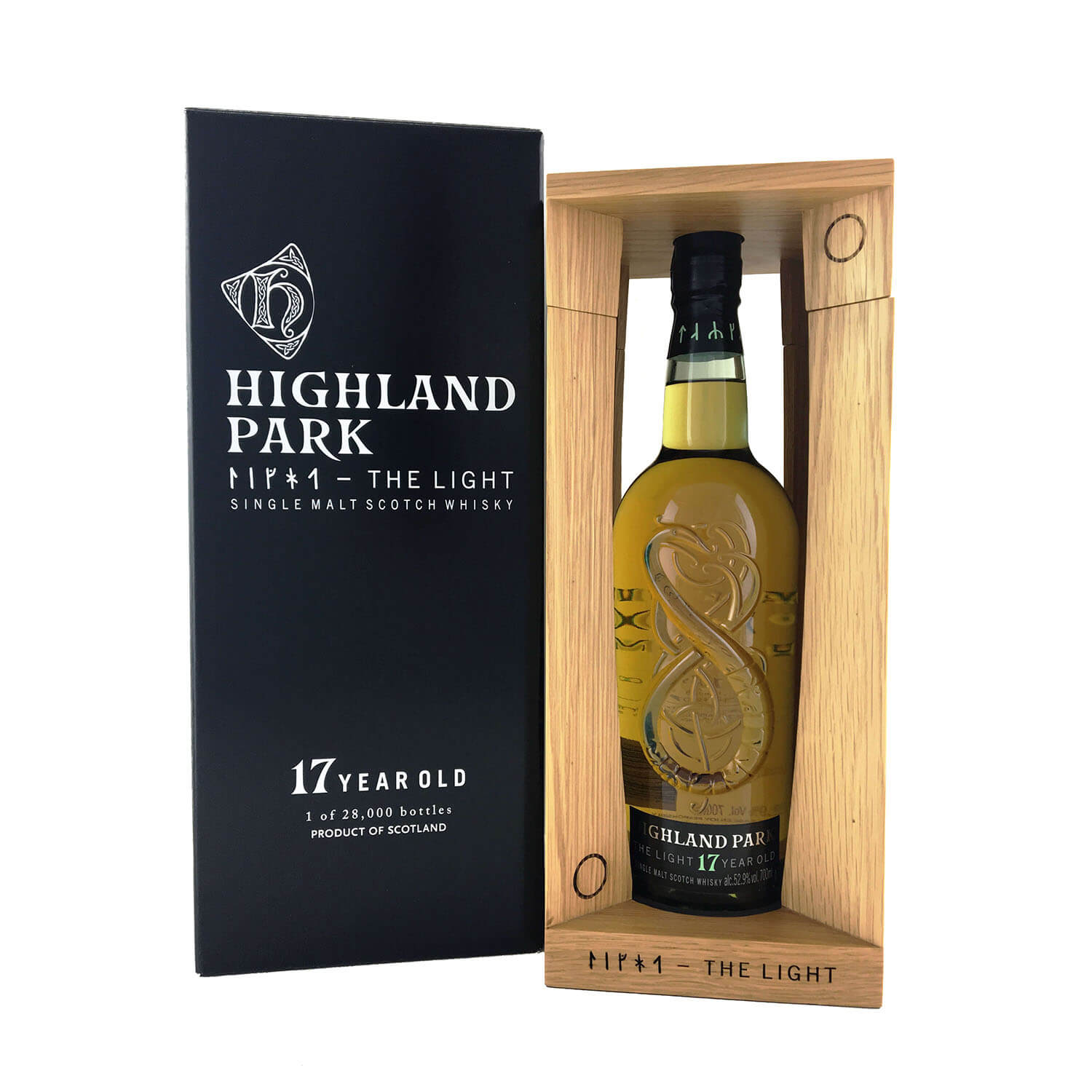 Highland 'The Light' 17 Old Single Malt Whisky. 700ml 52.9%