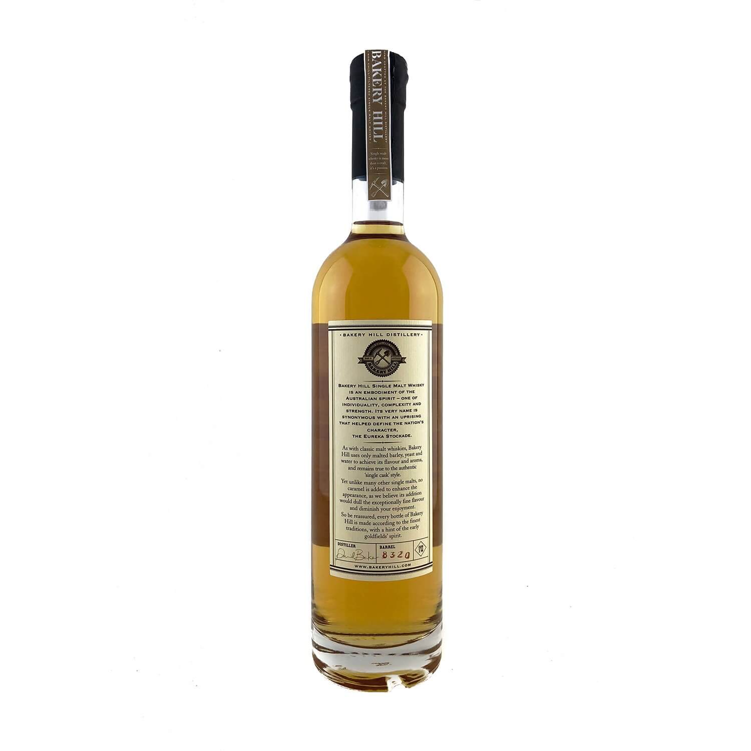 Bakery Hill Peated Malt ‘Cask Strength’ Single Malt Whisky, Australian Whisky, The Old Barrelhouse