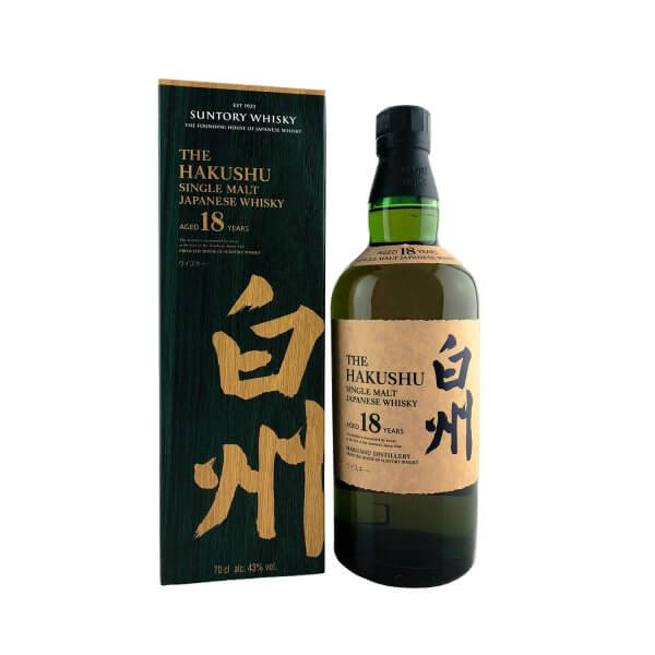 Suntory Hakushu 18 Year Old Japanese Single Malt Whisky, Japanese Whisky, The Old Barrelhouse