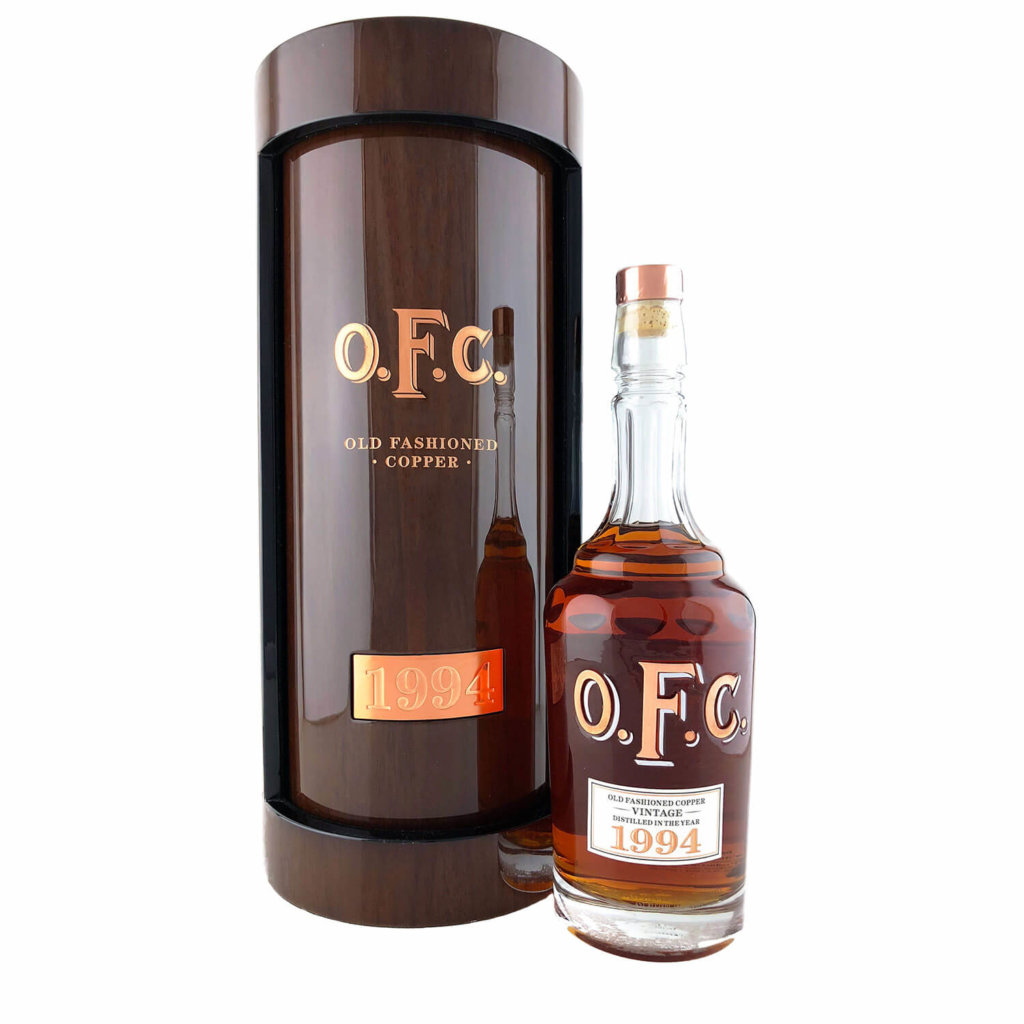 fremsætte vindue varme 1994 Buffalo Trace O.F.C. Old Fashioned Copper 25 Year Old Bourbon Whiskey  750ml 45% - The Old Barrelhouse