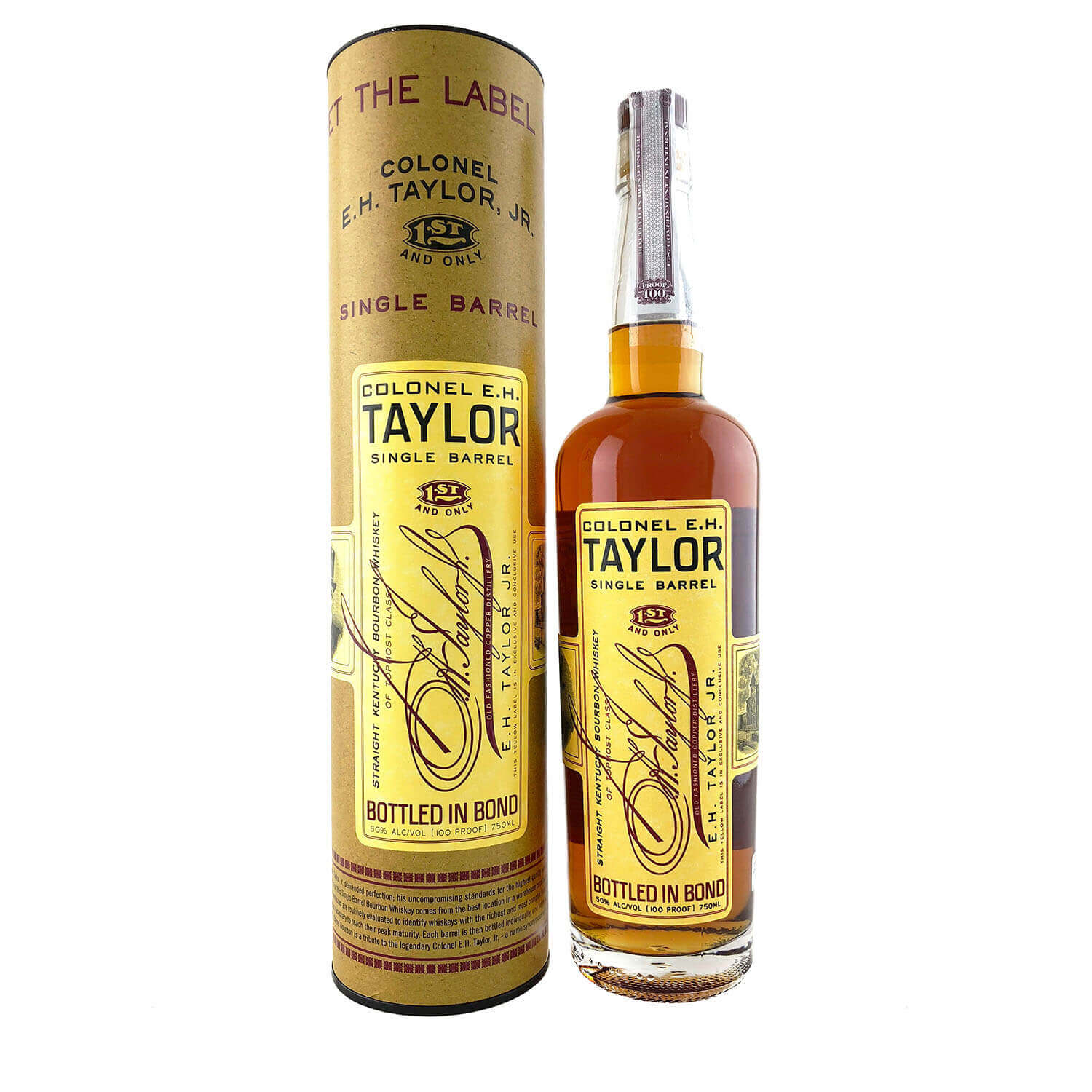 2021 E.H. Taylor Jr. Single Barrel Straight Kentucky Bourbon Whiskey, American Whiskey, The Old Barrelhouse