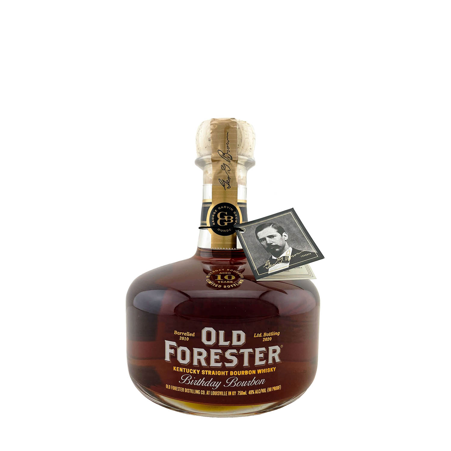 Old Forester 2020 Birthday Bourbon 10 Year Old 750ml 49%
