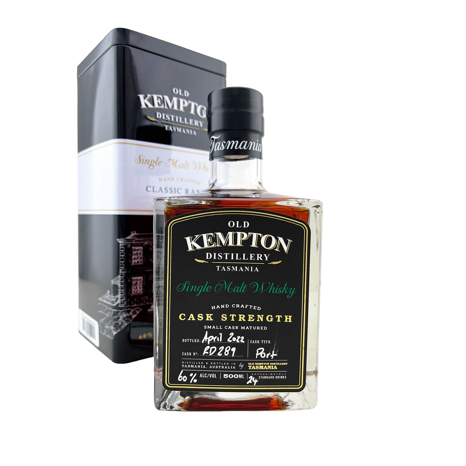 The Old Kempton Distillery RD289 Port Cask, Australian Whisky, Tasmanian Whisky, The Old Barrelhouse