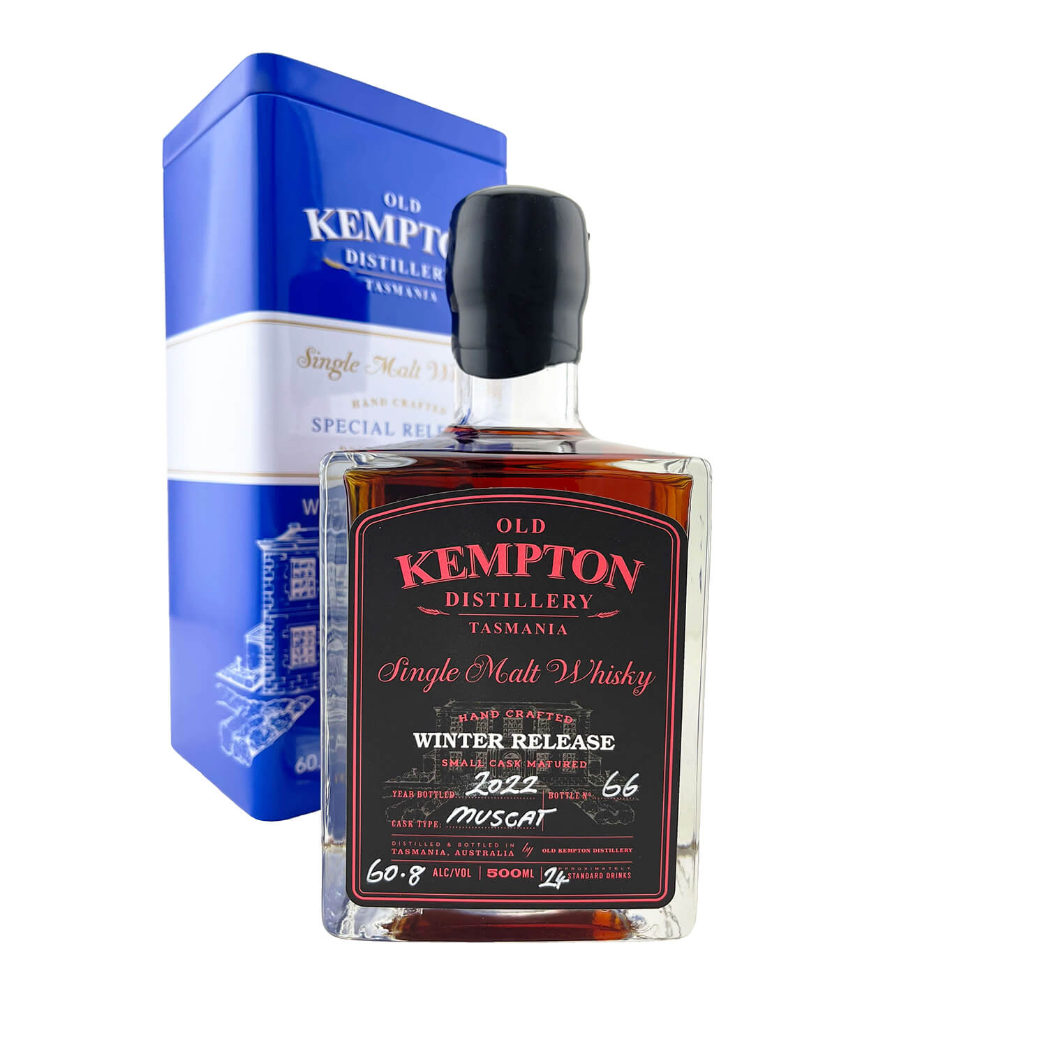 Old Kempton Distillery 2022 Winter Release Muscat Cask, Tasmanian Whisky, Australian Whisky, The Old Barrelhouse
