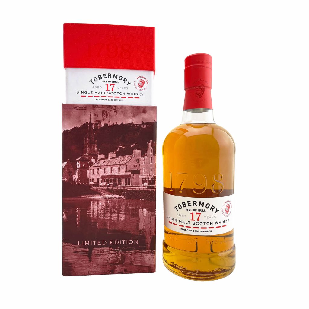 Tobermory 2004 Vintage Oloroso Cask Matured 17 Year Old, Scottish Whisky, The Old Barrelhouse