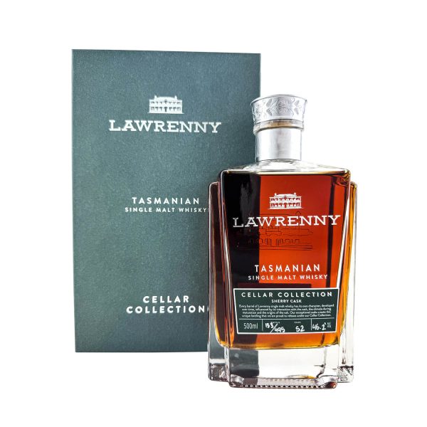 Lawrenny ‘Cellar Collection’ Sherry Cask Tasmanian Single Malt Whisky 500ml 46.2%