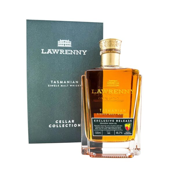 Lawrenny 'Cricket Tasmanian Season 2024-2025' Exclusive Release 500ml 48.2%