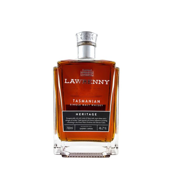 Lawrenny 'Heritage' Tasmanian Single Malt Whisky 700ml 46.2%
