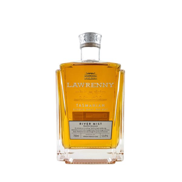 Lawrenny 'River Mist' Peated Single Malt Whisky 700ml 53.8%